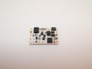 Digital Decoder QX2021 Rev.3 12-18,5V DC inkl. IR-Diode, LED´s & Silikonkabel